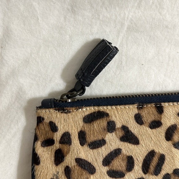 Boden leopard and Black Leather Clutch - Picture 6 of 6